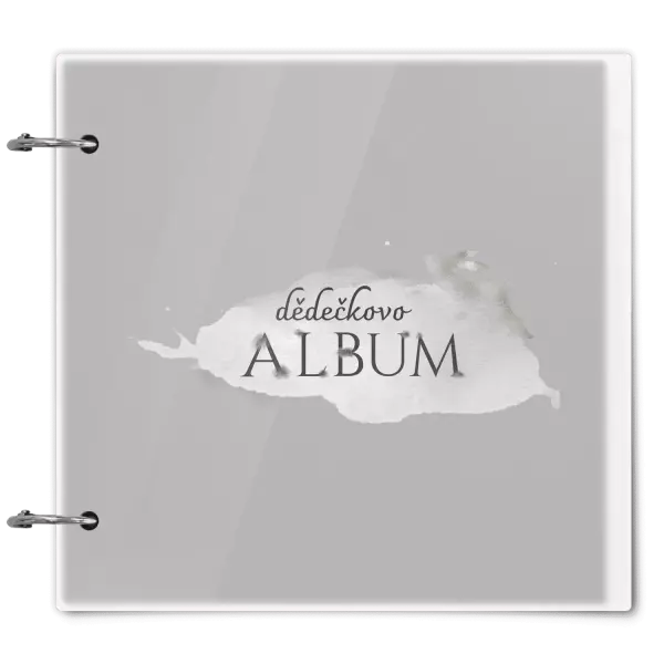 Plexi album se sponami Zajíc se jménem