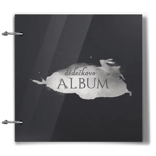 Plexi album se sponami Zajíc se jménem
