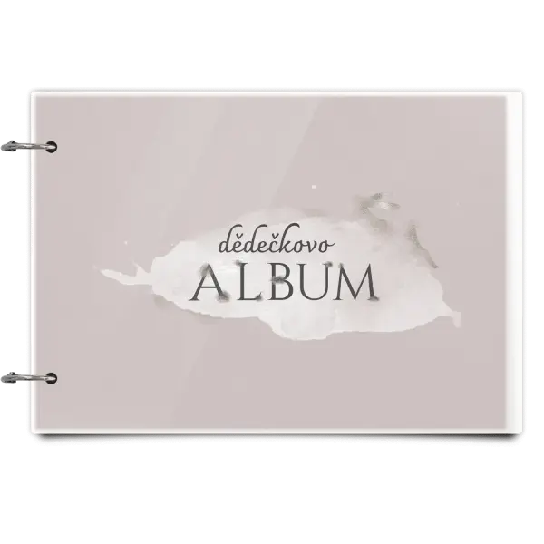 Plexi album se sponami Zajíc se jménem