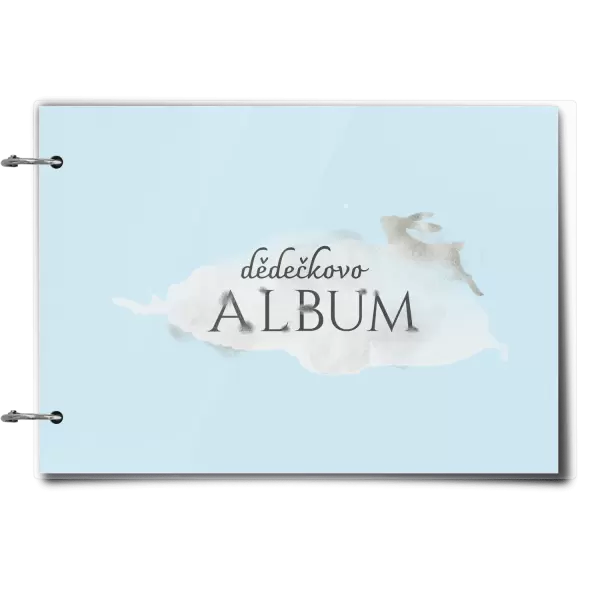 Plexi album se sponami Zajíc se jménem