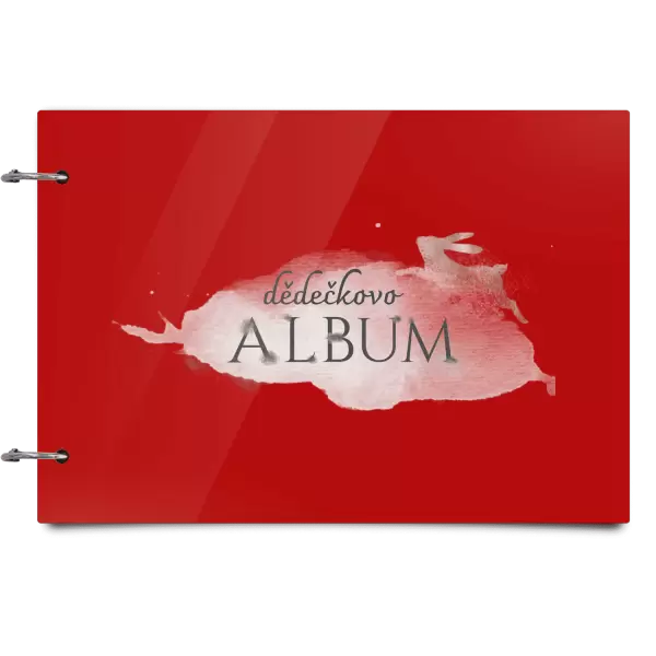 Plexi album se sponami Zajíc se jménem