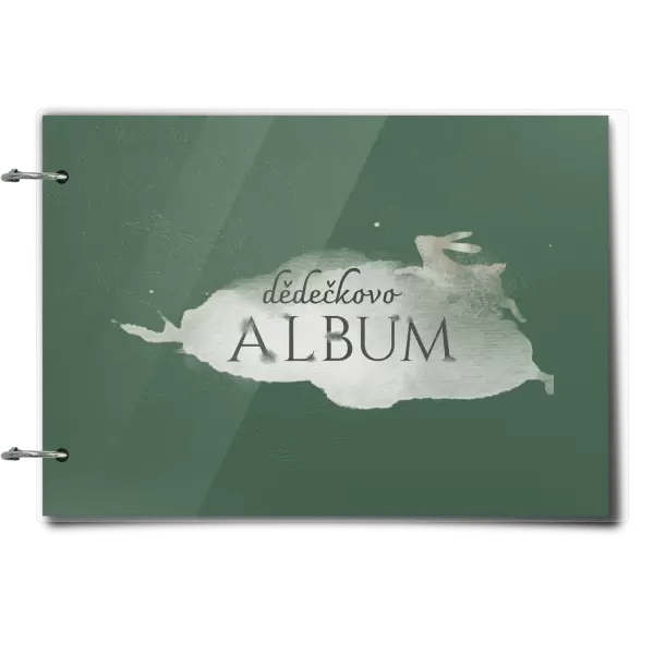 Plexi album se sponami Zajíc se jménem