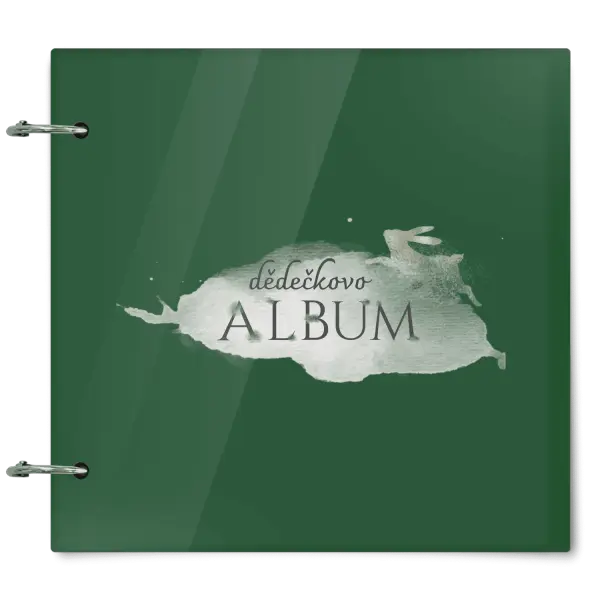 Plexi album se sponami Zajíc se jménem