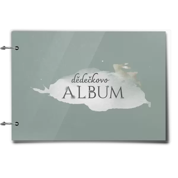 Plexi album se sponami Zajíc se jménem