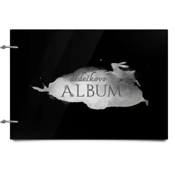Plexi album se sponami Zajíc se jménem