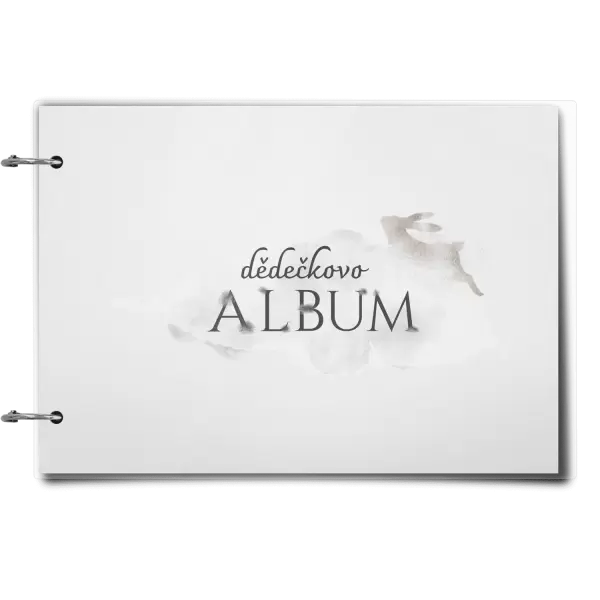 Plexi album se sponami Zajíc se jménem