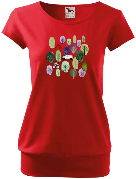 Dámske tričko Kemp v lese