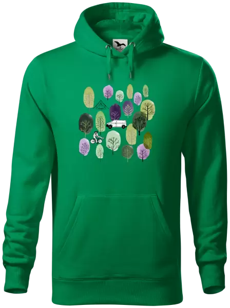 Pánská mikina Kemp v lese