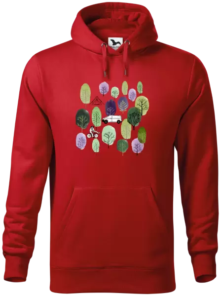 Pánská mikina Kemp v lese