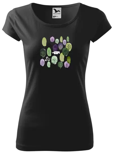 Dámské tričko Kemp v lese