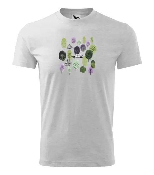 Dětské tričko Kemp v lese