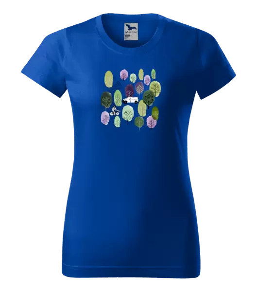 Dámské tričko Kemp v lese