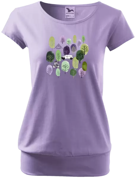 Dámske tričko Kemp v lese