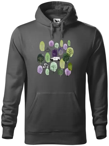 Pánská mikina Kemp v lese