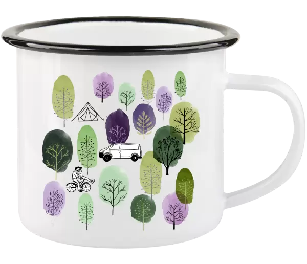 Plecháček Kemp v lese