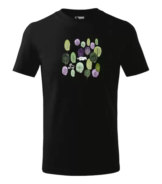 Detské tričko Kemp v lese