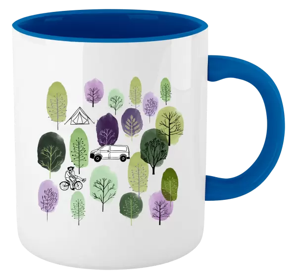 Hrnček  Kemp v lese