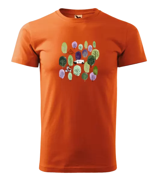 Pánské tričko Kemp v lese