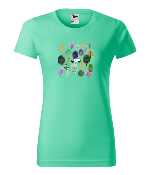 Dámske tričko Kemp v lese