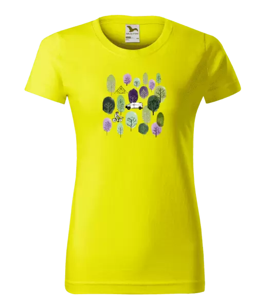 Dámské tričko Kemp v lese