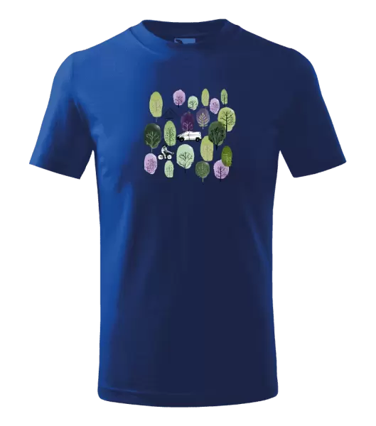 Dětské tričko Kemp v lese