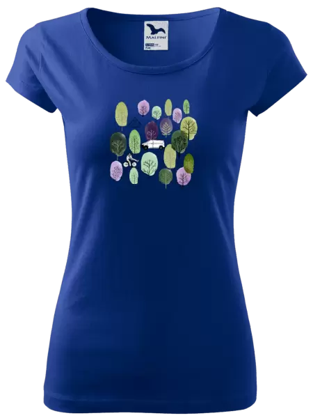 Dámské tričko Kemp v lese