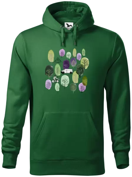 Pánská mikina Kemp v lese