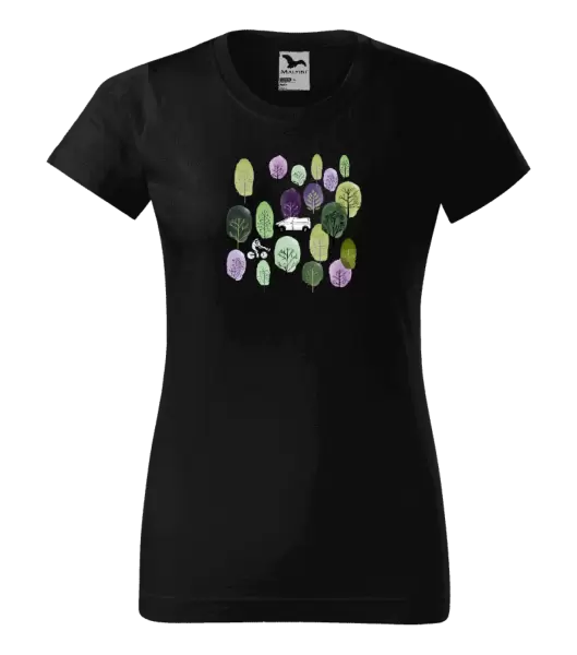 Dámské tričko Kemp v lese