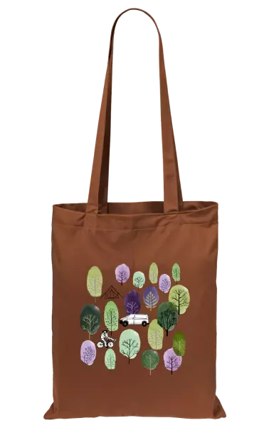 Látková taška Kemp v lese