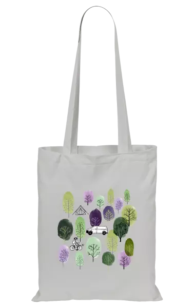 Látková taška Kemp v lese