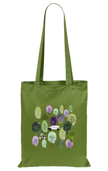 Látková taška Kemp v lese