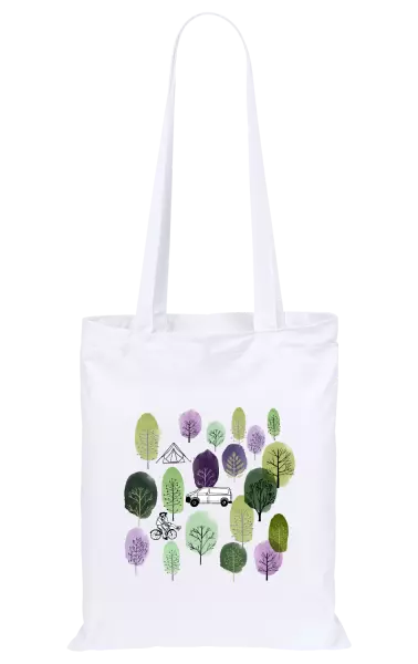 Látková taška Kemp v lese