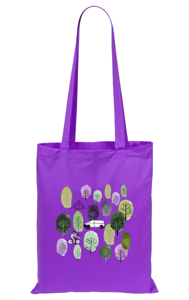 Látková taška Kemp v lese