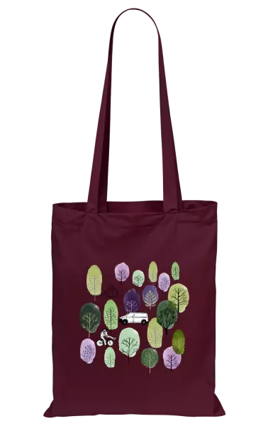 Látková taška Kemp v lese