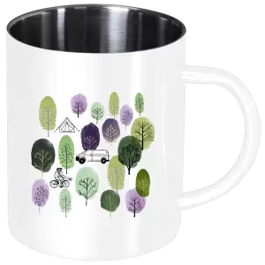 Nerezový hrnček Kemp v lese