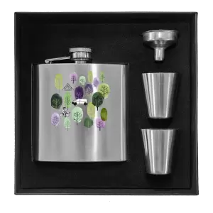 Placatka v krabičce Kemp v lese