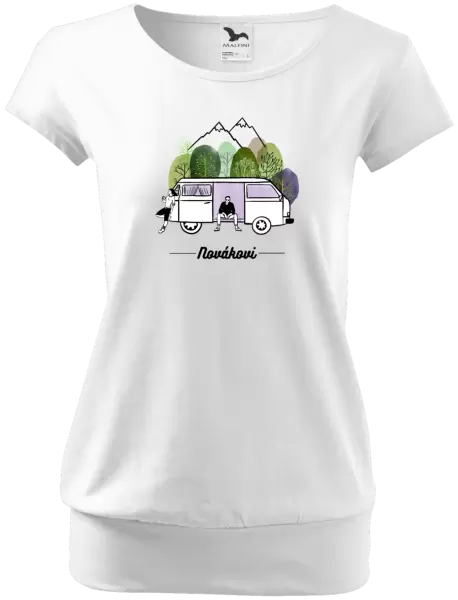 Dámské tričko Camp car