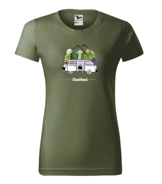 Dámske tričko Camp car