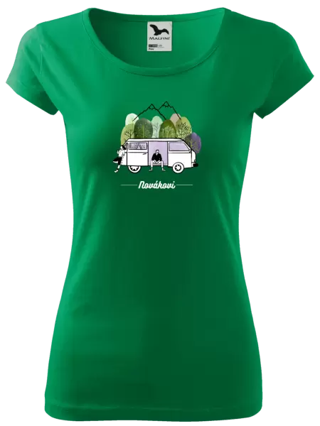 Dámske tričko Camp car