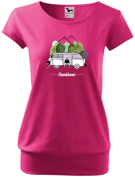 Dámské tričko Camp car