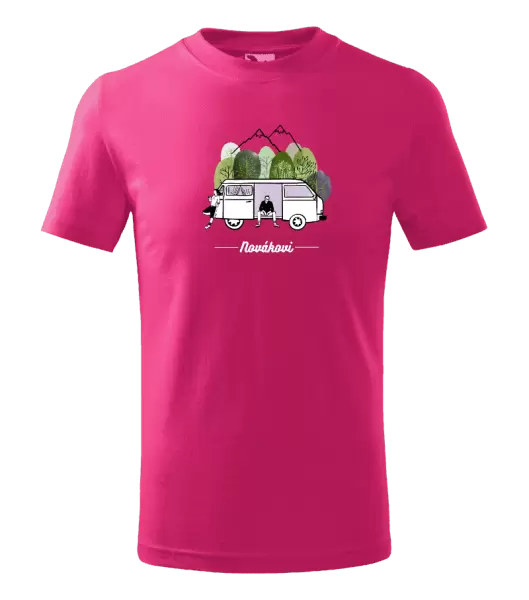 Dětské tričko Camp car