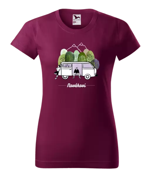 Dámske tričko Camp car