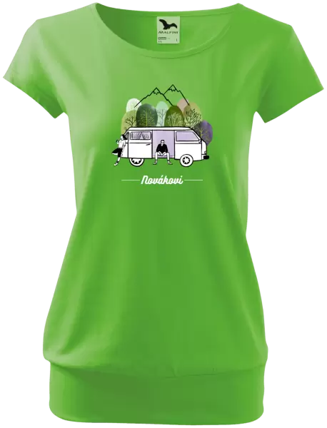 Dámské tričko Camp car