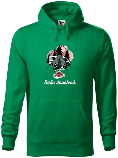 Pánská mikina Camp, naše dovolená