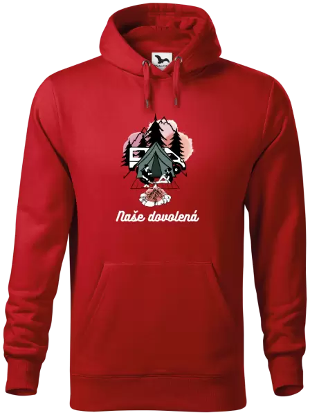 Pánská mikina Camp, naše dovolená