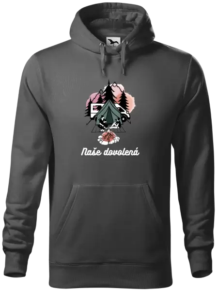 Pánská mikina Camp, naše dovolená