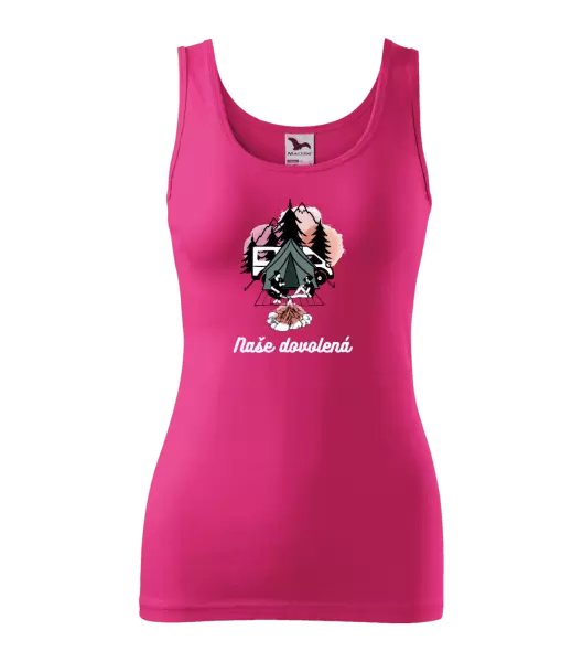 Dámské tílko Camp, naše dovolená