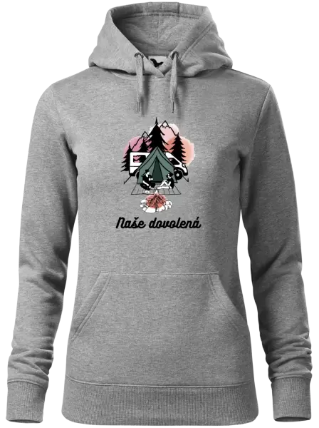 Dámská mikina Camp, naše dovolená