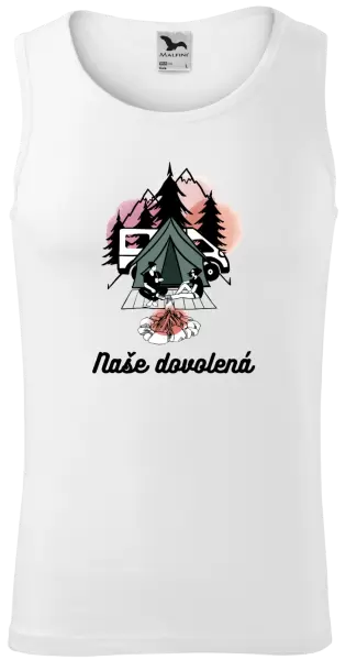Pánské tílko Camp, naše dovolená