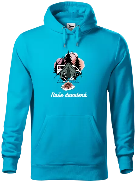 Pánská mikina Camp, naše dovolená